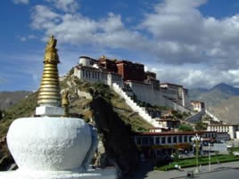 Bild: Potala Palast in Tibet