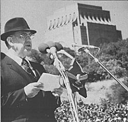 Pr�sident P.W. Botha in Pretoria