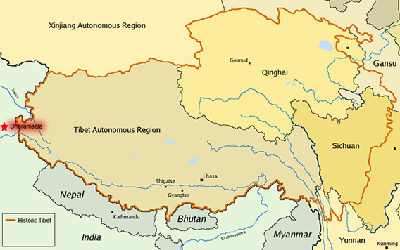 Bild: Autonome Region Tibets