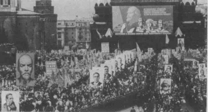 Parade in der Sowjetunion