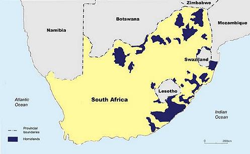 Homelands in Sdafrika